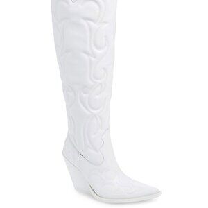 Jeffrey Campbell Amiga Boot - White